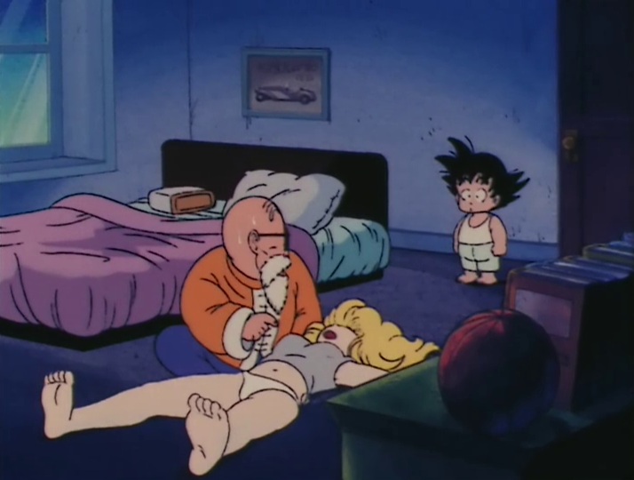 ninsegado91: realanimefunservice:   A mysterious monkey-tailed boy named Goku teams up with a teenage computer-wiz girl named Bulma to search for the mystic Dragon Balls. According to legend, whoever collects all 7 Dragon Balls will have any one wish